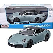 新品 Maisto 1/18 Porsche 911 Targa 4 GTS Maisto - Porsche 911 Targa 4 GTS Hybrid 2025, Escala 1:18, Modelo