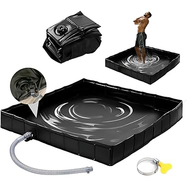 Buerfu Duschzelt - Praktisches Outdoor-Duschzelt Für Camping, Garten & Reisen