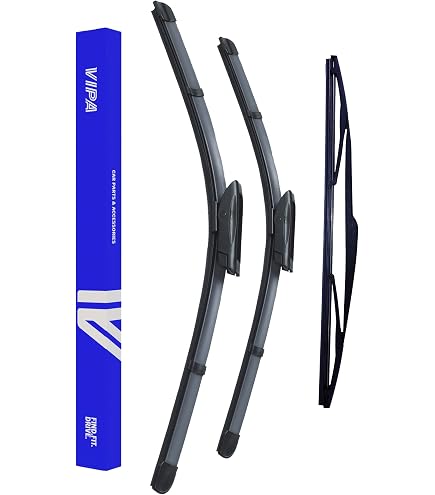 Front Windscreen Wiper Blades – For Renault Megane 2009-2016 – Unbranded – 2416
