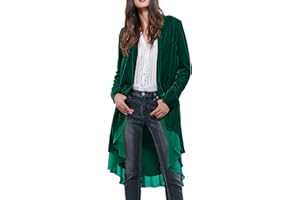 R.Vivimos Autumn Winter Women Velvet Ruffle Coat Casual Vintage Long Jacket Collarless Classic Swallowtail Hem Blazer