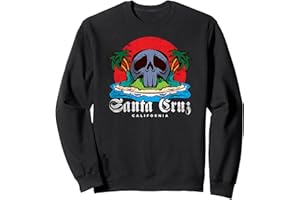SANTA CRUZ CA VINTAGE RETRO GRAPHIC DESIGNS Santa Cruz California vintage retro Sudadera