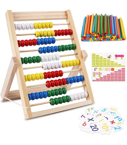 Bâtonnets de comptage pour , 100 pièces de matériel éducatif pour apprentissage à la maison | Bâtons numériques colorés pour apprendre à compter, pour salle de classe, maternelle et éducation