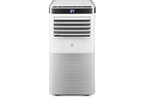 Avalla S-200 Climatiseur Mobile, Rafraichisseur d'air 9000BTU - Déshumidificateur 24L, Ventilateur Brumisateur, Climatiseur Mobile, Clim Mobile Classe Industrielle 2600W - Couverture 88m³