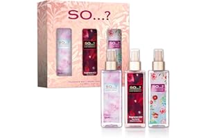 ‎SO...? So…? Collection Fragrance Mist-Geschenkset mit Dark Romance, Floral Crush und Sorbet Dream, Body Mist-Duftpaket-Set (3 x 100 ml)