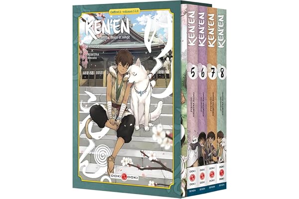 Ken'en - Comme chien et singe - Coffret - vol. 05 à 08