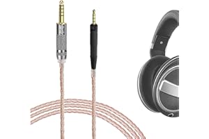 GEEKRIA Apollo 4.4mm Replacement Audio Cable Compatible with Sennheiser HD599 HD620S HD598 HD505 HD550, Hi-Res Audiophile HiFi Headphones Upgrade Cord (4ft/1.2m)