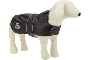TRIXIE vattenavvisande hundrock "kappa Orléans, XS: 30 cm, svart" – 30512