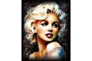 YEESAM Art Peinture Numero Belle Femme, Bricolage Peinture par Numero 40x50 cm Acrylique Decoration Murale