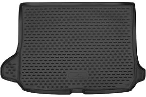 ‎WALSER Walser XTR Kofferraumwanne für Audi Q2 06/2016-Heute, 100% passgenaue Antirutschmatte Auto, Gummimatte Auto, Kofferraum Schutzmatte, Anti Rutsch Matte Gummi, Auto Gummimatten