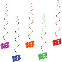 Konfetti Mit Der Zahl 18 – Bunt Glänzend, Ca. 200 Teile Pro Beutel, Für 18. Geburtstag Oder Jubiläum, Ca. 1 Cm Groß