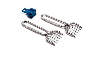 Broil King Grill-/Grillzubehör, Pulled Pork Gabeln, edelstahl, 5 x 5 x 5 cm, 64070