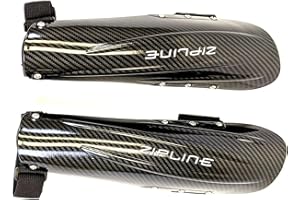 Zipline Ski Racing Forearm Guard Protector - US Ski Team Official Supplier (Black Carbon)