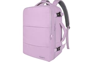 Taygeer EasyJet Bagaż podręczny 45 x 36 x 20, bagaż podręczny, plecak samolot, męski, liliowy, Ryanair 40x20x25cm, Casual