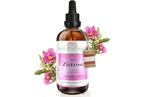 ‎PHOENIX DER LEBENSKRAFT Zistrose Tinktur, 100 ml, Cistus incanus Tropfen (1:4 Extrakt), Premium Qualität, Hergestellt in Österreich, Nahrungsergänzungsmittel, Cistrose, Vegan