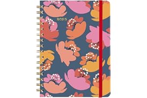 Finocam - Terminarz Spiralny You 2025 Tydzień w Widoku Pionowym styczeń 2025 - grudzień 2025 (12 miesięcy) Tulip Międzynarodowy