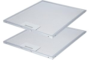 Kenekos - 2x filtres à graisse métalliques pour hotte aspirante 305mm x 267mm convient pour AEG 405525042-9 4055250429, Elica 93952919 GRI0009219A, KIT0010805 Whirlpool C00314158 ARI314158