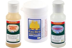 THE BIRDS COMPANY The Birdcare Company Feather Plucking Rescue Pack, 3 Pack Essential Feather Rescue