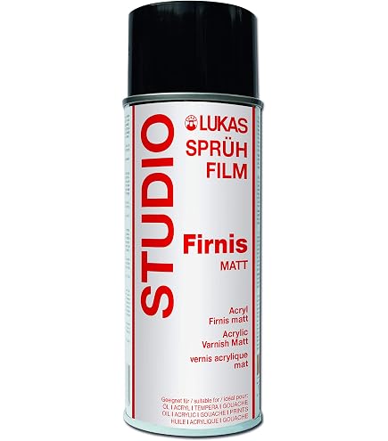 Lukas Vernice Lucida Per Pittura – 125 Ml – Adatta Per Olio, Acrilico E Tempera – Protezione E Lucentezza Finale