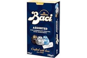 Baci Assorted Bijou, Dark & Milk Chocolate Truffle with Hazelnuts, 175 g, Packaging may vary