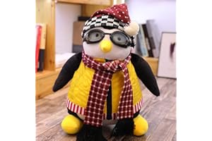 NiC IS COCNG Hugsy Friends, Hugsy Peluche, Hug Penguin Peluche Toys Penguin Rachel Peluche Poupée Poupée Jouet Soft Jouet Dolls Cadeau de Noël 47cm Taille