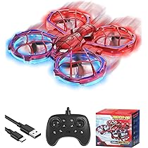 Mini-drone voor kinderen, vliegende bal, vliegende bal met RGB-licht, 3D-rotatie, springhover bal met 1 accu, kerstverjaardagscadeau voor jongens, kinderdrone, speelgoed vanaf 6 jaar Mini-drone voor kinderen, vliegende bal, vliegende bal met RGB-licht, 3D-rotatie, springhover bal met 1 accu, kerstverjaardagscadeau voor jongens, kinderdrone, speelgoed vanaf 6 jaar
