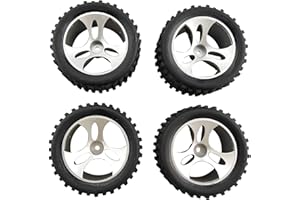 ZYGY 4PCS Ruote per Wltoys A959 RC Fuoristrada 4WD Ruota Ricambi A959-01