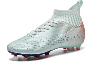 NUTTOPL Zapatillas de Fútbol Hombre Spike Profesionales Atletismo Calzado de Fútbol Turf Training Zapatillas de Deporte Equipo Futbol de Competición