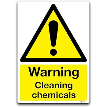 WS696 COSHH CUPBOARD SIGN STORAGE DANGEROUS SUBSTANCES MANUFACTURING GOODS | UK - View #5