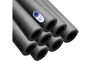 CLEVER LEON Tubi in schiuma per trampolino da 180 cm | Protezione per barra per trampolino da giardino universale | Copertura in schiuma per barre trampolino | Imbottitura in schiuma