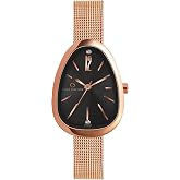 Carlington Iconic Analog Watch for Ladies | Stainless Steel Wrist Watch for Girls| Quartz Movement | Water Resistant | Casual