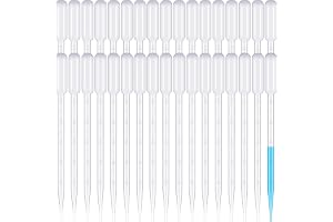 50 styck 5 ml pipetter, plastpipetter Engångspipetter Doseringspipet, överföringspipet Plastdroppare Engångspipetter för expe