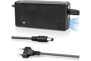 VOLOHAS 54,6V 2A Chargeur de Batterie pour KUGOO G2 Pro, Kugoo G1, Soflow SO4 Pro, VMAX VX2 Pro/St Trottinette électrique, Cyrusher XF690 Maxs, Bird Vélo électrique Alimentation 48 V AC Universelle