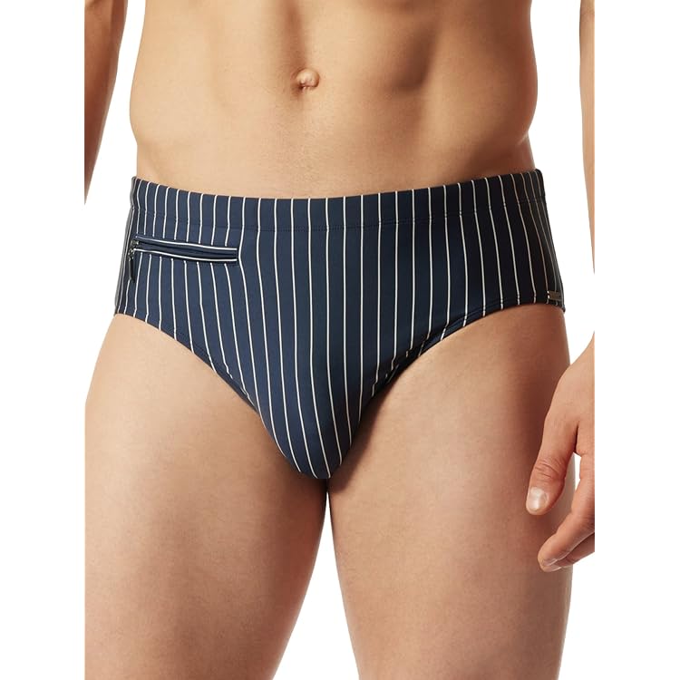 Schiesser Herren Badehose Rio – Schwarz, Größe 8, Leicht & Atmungsaktiv