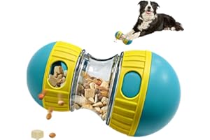 HAREWU Juguete para perros Kong (azul-verde)