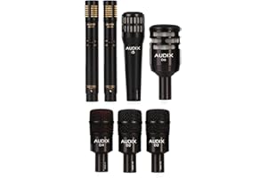 Audix DP-7 Mikrofon-Zusammenstellung für Drum-Sets mit 7 Mikrofonen und Zubehör