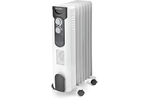 Olimpia Splendid 99620 Caldorad 7 Radiador de Aceite 1500 W, 50 m³