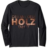 T-Shirt für Tischler, Schreiner und Holz Handwerk Langarmshirt