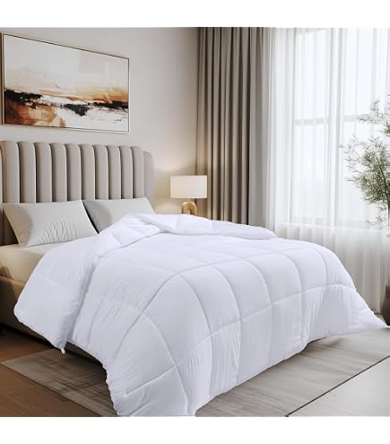 Abeil Steppdecke Mit Milbenschutz Acaristop - Baumwollbezug, 200x140 Cm, Warm, Für Allergiker