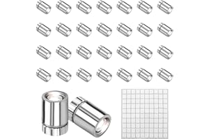 DOZYLIVE 30 Pièces Mini Lumières LED à Pile Micro Petite Lumiere LED Miniatures sans FI avec Pastille Adhésive Double Face Lumière Blanche pour Décoration de Fête Bricolage Construction de Modèles Poupée