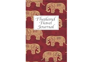 Thailand Travel Journal - Travel Gifts: Travelers journal, travelers notebook, travel notebook, traveler notebook, travelers journal for women, ... traveling journal, travel diary journal