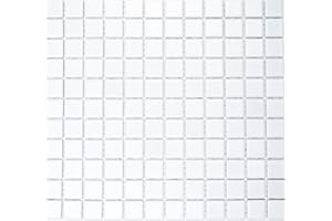 CONWIRE mosaico piastrelle di rete parete UNI bianco opaco ceramica mosaico specchio piastrelle doccia tazza per piastrelle da parete quadrato cucina bagno WC