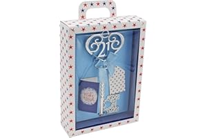 Widdle Gifts Ltd Age 21 Boy Male Keepsake Key & Bright Presentation Box with Satin Finish - 21st Birthday Gift