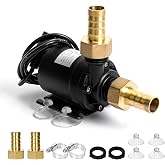 Brushless Submersible Pump DC 12V - 800 L/H | 19W Water for Small Fountain, Ceramic Circulation for Aquarium