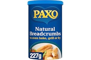 Paxo Natural Breadcrumbs, 227 g Drum (Pack of 1)