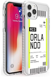 Customised Boarding Pass Ticket Orlando Impact Phone Case For