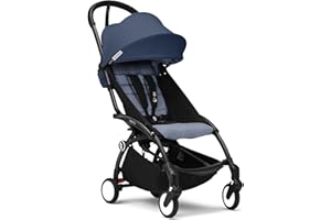 Stokke YOYO Black Frame with YOYO 6+ Color Pack (Air France Blue)