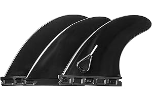 Liquida Surfboard Finnen, Future Fin System, G5 Medium, Thruster, 3 Stück, inkl. Fin-Key, versch. Farben