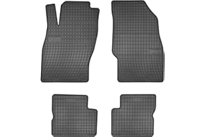 M MOTOS Gumowe dywaniki samochodowe pasują do Opel Corsa D 2006-2014 Zwiększ komfort podróży dzięki antypoślizgowym dywanikom samochodowym- Dywaniki samochodowe na każdą pogodę, ochrona przed zabrudze
