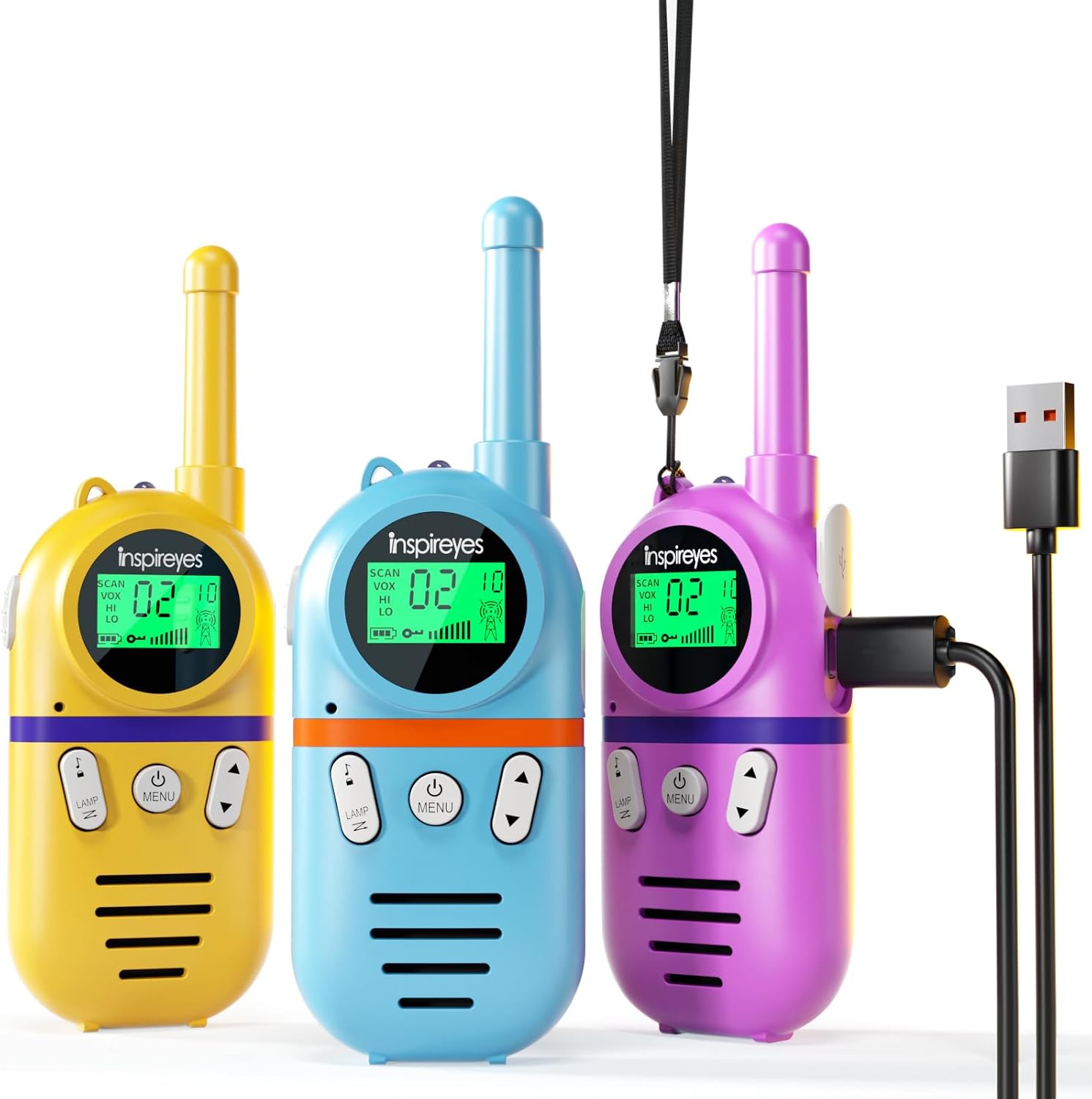 Prise en Main & Utilisation au Quotidien : Inspireyes Walkie Talkies Ni os Recargables R