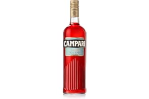 Campari Bitter 1L | 25% ABV | The iconic Italian aperitif with a bold, bittersweet flavour, perfect for Negronis